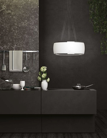 Вытяжка SOFFIO IS.58  White Satin Glass Falmec купить в Нефтеюганске | Всегда в наличии! | Артикул CSAI58.E0P7#ZZZF461F | Официальный сайт LEADER-BT